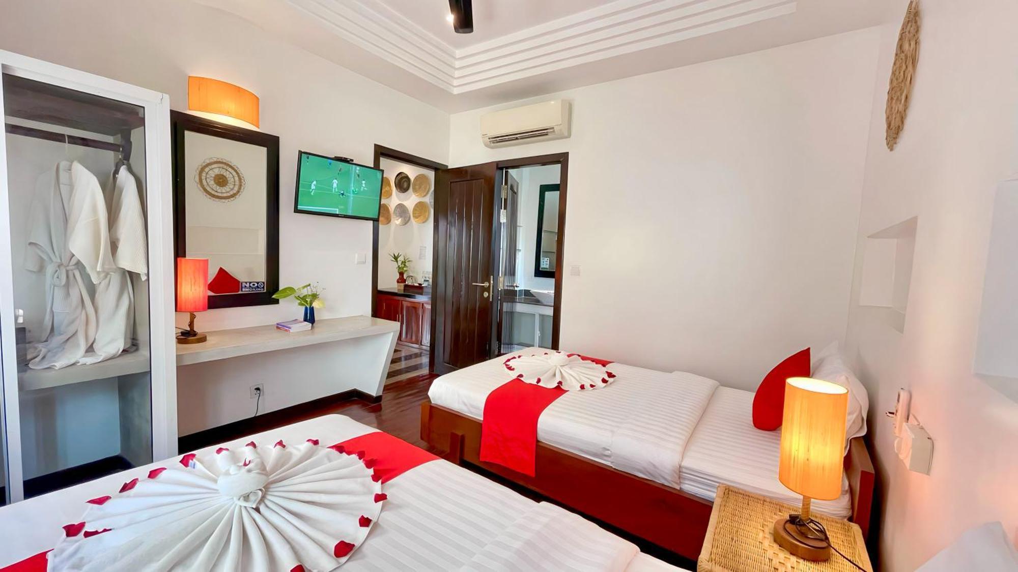 Boutique Indochine D'Angkor Hotel Siem Reap Kamer foto